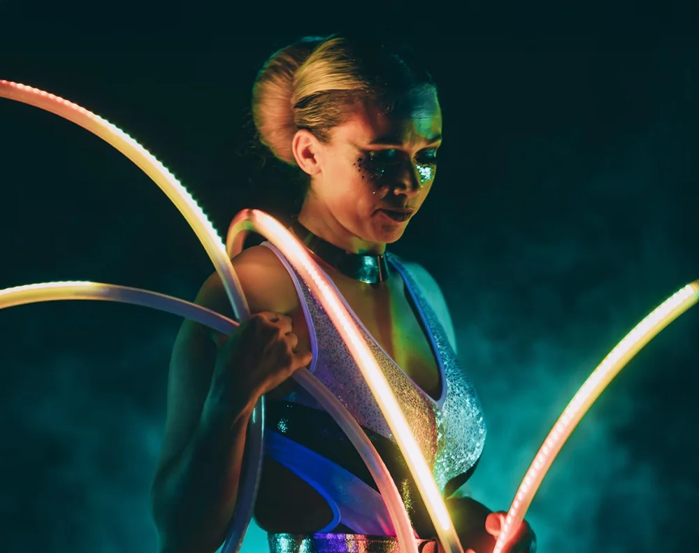 Feel the magic of an innovative LED show